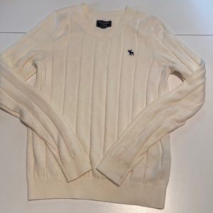 Abercrombie Cream Sweater